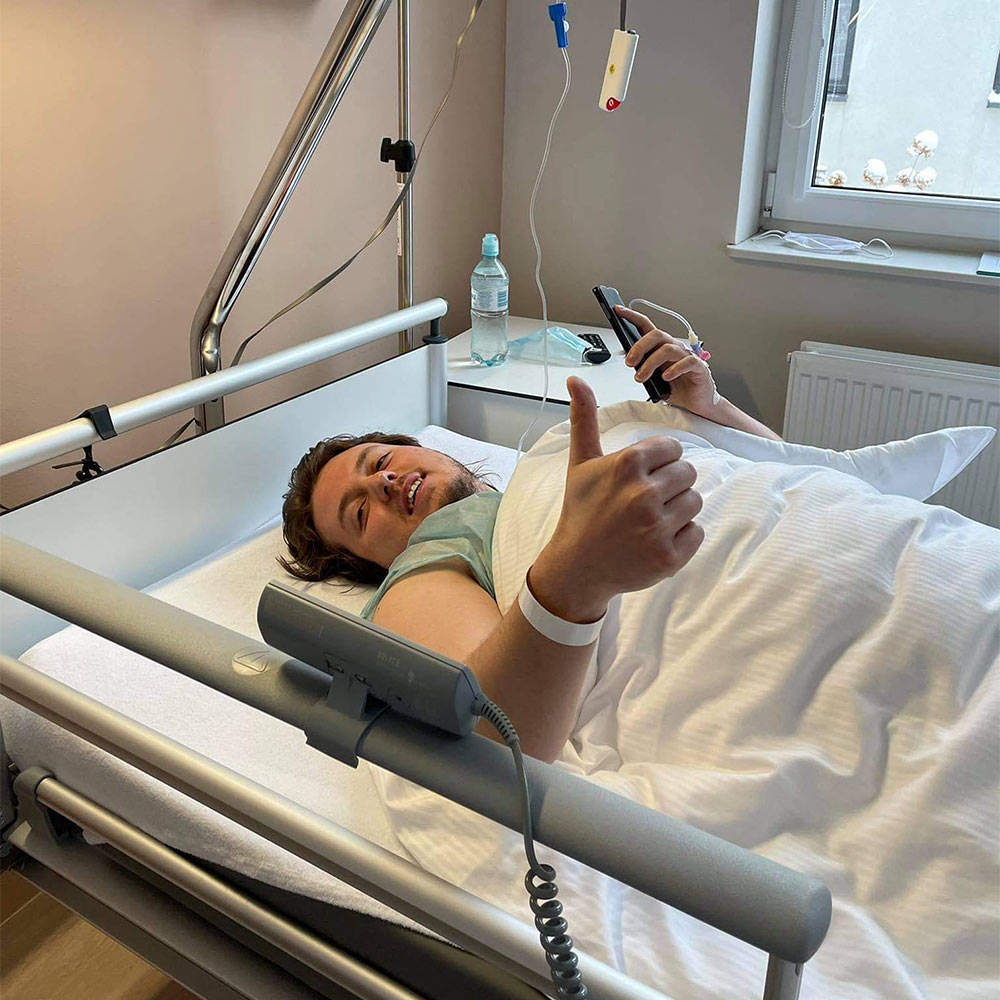 Pacjent opowiada o zabiegu przeprowadzonym w Klinice Nieborowice koło Gliwic.